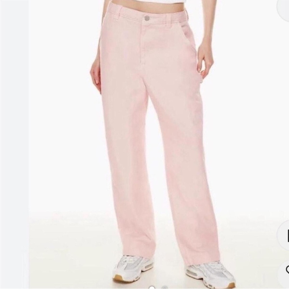 NWOT ARITZIA x TNA Greenwich Pant in Shy Pink Size 2